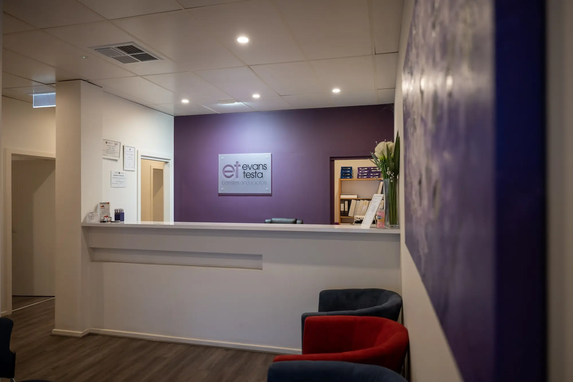 Evans Testa Hope Valley office.