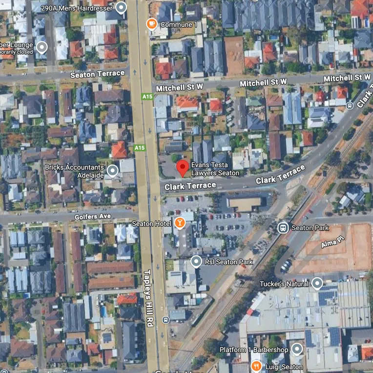 Evans Testa Seaton office location on a map.